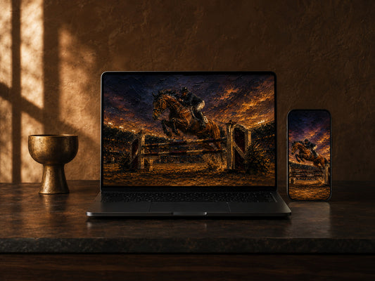 Golden Flight — 4K Desktop & Mobile Wallpaper