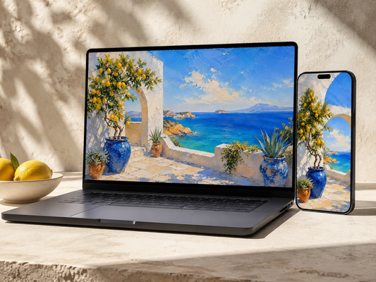 Lemon Light — 4K Desktop & Mobile Wallpaper