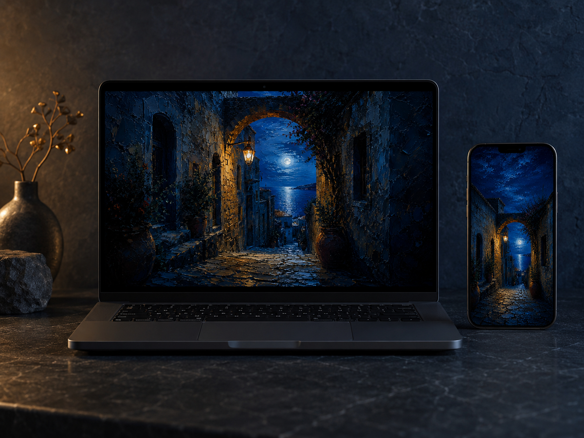 Midnight Passage — 4K Desktop & Mobile Wallpaper