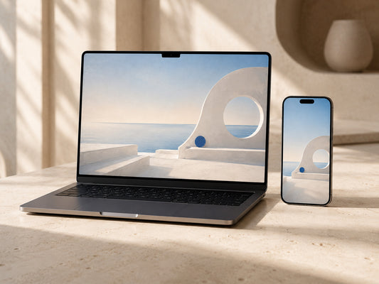 Soft Horizon — 4K Desktop & Mobile Wallpaper