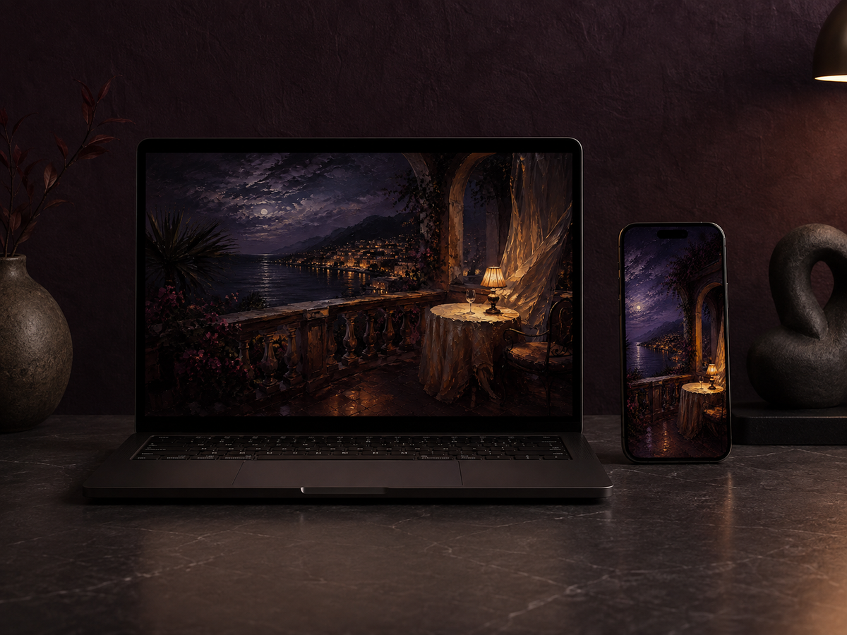 Velvet Hour — 4K Desktop & Mobile Wallpaper